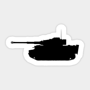 Tiger Tank Sticker